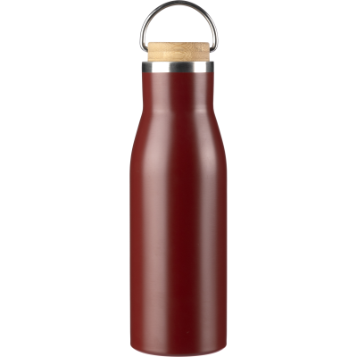 Picture of RECYCLED STEEL BOTTLE (500ML) in Burgundy