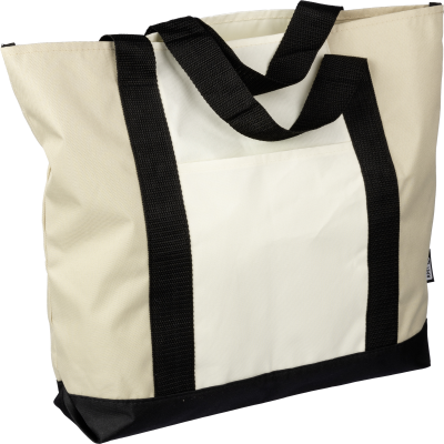 Picture of RPET TOTE BAG in Beige.