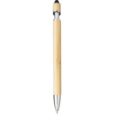 Picture of BAMBOO BALL PEN with Stylus in Brown