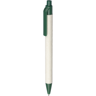 Picture of RECYCLED MILK CARTON BALL PEN in Green