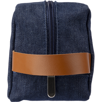 Picture of DENIM COSMETICS BAG in Blue