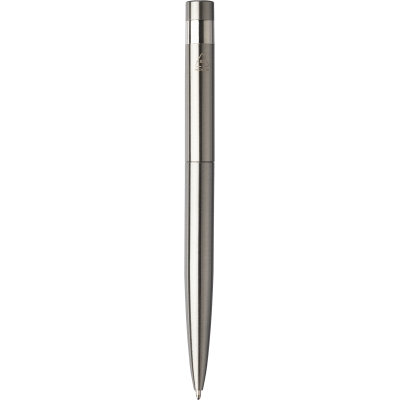 Picture of RECYCLED STAINLESS STEEL METAL BALL PEN in Silver