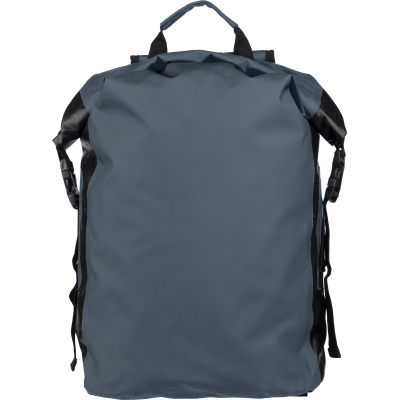 Picture of TARPAULIN BACKPACK RUCKSACK in Grey.