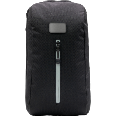 Picture of BRANDCHARGER RPET BACKPACK RUCKSACK in Black