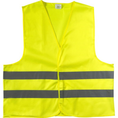 Picture of HIGH VISIBILITY SAFETY JACKET in Yellow