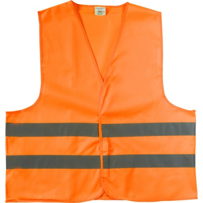 Picture of HIGH VISIBILITY SAFETY JACKET in Orange