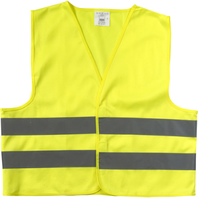 Picture of HIGH VISIBILITY SAFETY JACKET FOR CHILDRENS in Yellow