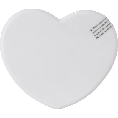 HEART MINTS CARD with Sugar Free Mints in White.