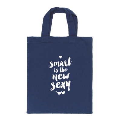 Picture of COTTON BAG SMALL, 230 x 250 MM, 135G in Blue