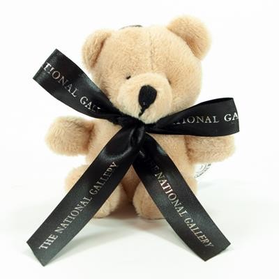 Picture of 10CM TOBY KEYRING BEAR with Bow.