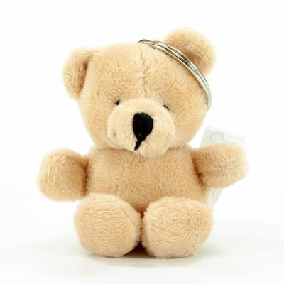 Picture of 10CM PLAIN TOBY KEYRING BEAR