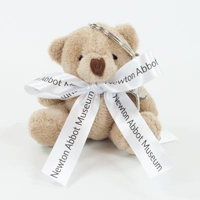 Picture of 8CM TUBBY KEYRING BEAR with Bow.