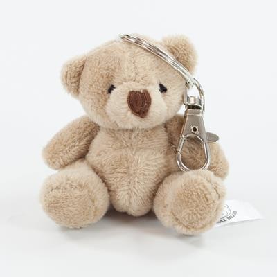 Picture of 8CM PLAIN TUBBY KEYRING BEAR