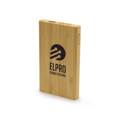 Picture of TYPE-C BAMBOO POWER BANK.