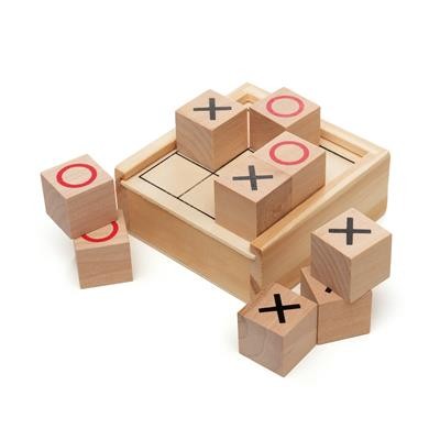 Picture of WOOD NOUGHTS AND CROSSES SET