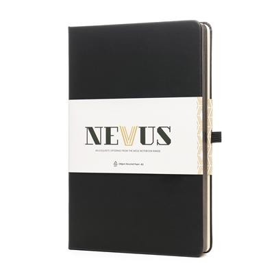 Picture of A5 PREMIUM NEVUS NOTE BOOK in Black.