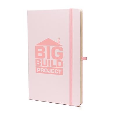 Picture of A5 MOLE NOTE BOOK in Baby Pink