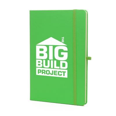 Picture of A5 MOLE NOTE BOOK in Green