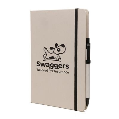 Picture of A5 RECYCLED MILK CARTON NOTE BOOK & PEN