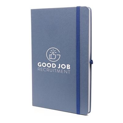 Picture of A5 FRUIT PAPER NOTE BOOK in Blue