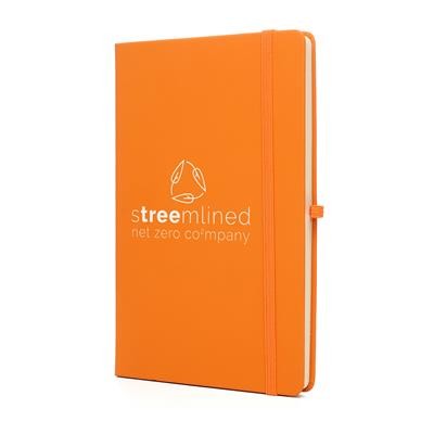 Picture of A5 RECYCLED MOLE NOTE BOOK in Amber