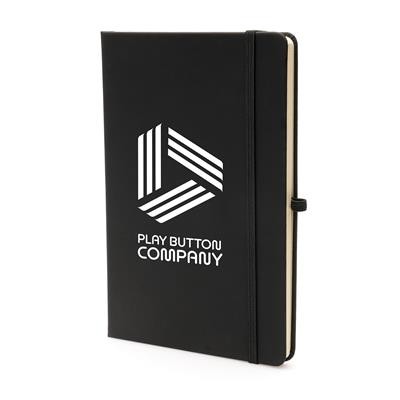 Picture of A5 RECYCLED MOLE NOTE BOOK in Black.