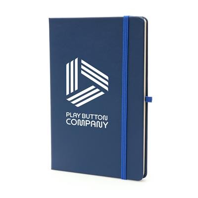 Picture of A5 RECYCLED MOLE NOTE BOOK in Navy Blue