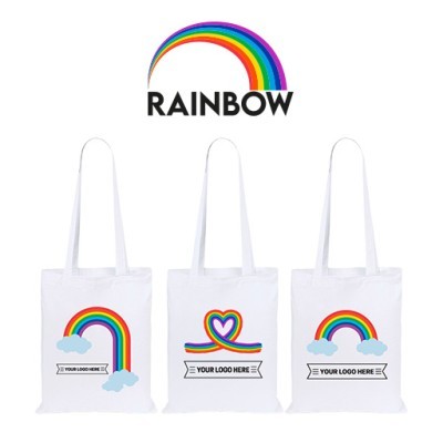 Picture of RAINBOW 50Z COTTON BAG.