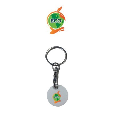 Picture of ECO PLASTIC TROLLEY COIN PRINTED