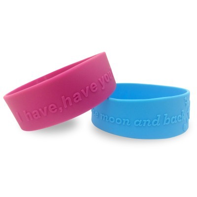 Picture of SILICON WRIST BAND EMBOSSED.