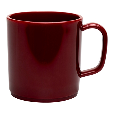 Picture of PLASTIC MUG BURGUNDY