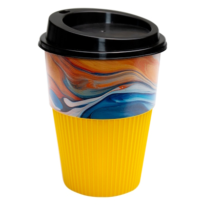 Picture of PULSE COFFEE CUP YELLOW