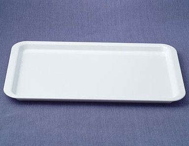 Picture of PLASTIC TRAY in White.