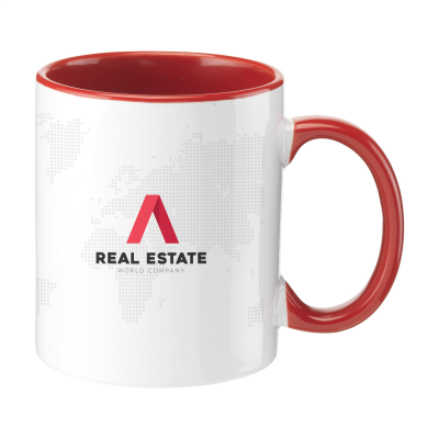 Picture of FULL COLOUR MUG COLORATO MUG in Red