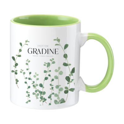 Picture of FULL COLOUR MUG COLORATO 350 ML in Lime