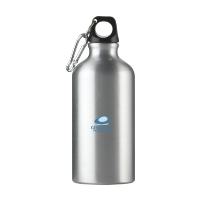 Picture of ALUMINI 500 ML ALUMINIUM METAL WATER BOTTLE in Silver.