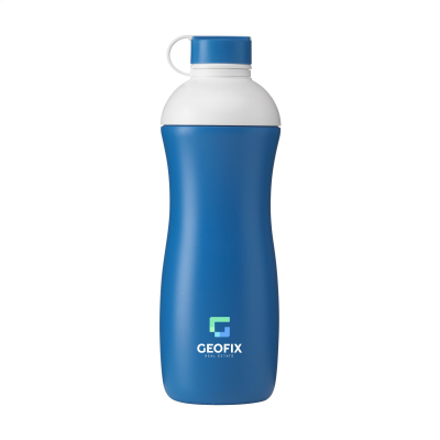 Picture of OASUS BIO BOTTLE 500 ML WATER BOTTLE in Blue & White.