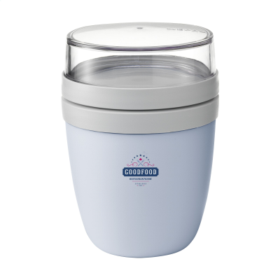 Picture of MEPAL LUNCHPOT ELLIPSE FOOD CONTAINER in Light Blue.