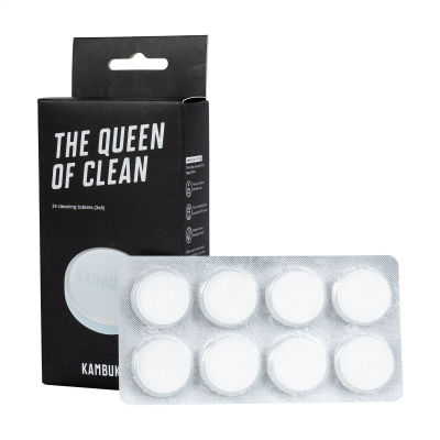 Picture of KAMBUKKA® QUEEN OF CLEAN CLEANING TABLETS in White