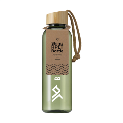 Picture of SHIMA GRS RPET BOTTLE 680 ML WATER BOTTLE in Green.