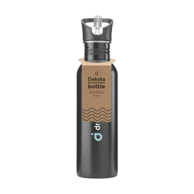 Picture of DAKOTA RCS RECYCLED STEEL BOTTLE 750 ML in Black