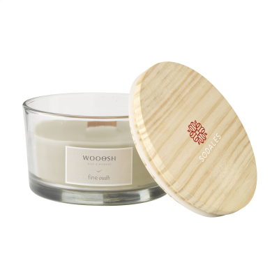 Picture of WOOOSH FLAME SCENTED CANDLE FINE OUDH in White