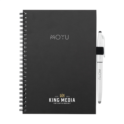 Picture of MOYU ERASABLE STONE PAPER NOTE BOOK in Black