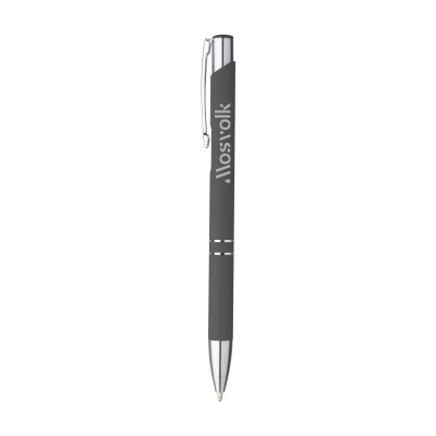 Picture of EBONY SOFT TOUCH TRIM PEN in Grey