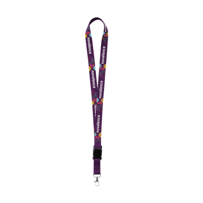 Picture of LANYARD SUBLIMATION BUCKLE KEYCORD 20 MM in Multi Colour