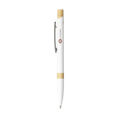 Picture of YURI GRS RECYCLED ALUMINIUM METAL PEN in White