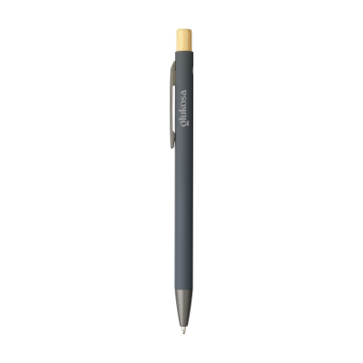 Picture of XAVA GRS RECYCLED ALUMINIUM METAL PEN in Grey