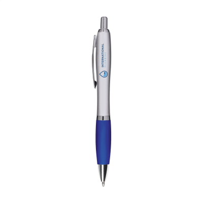 Picture of ATHOS SILVER PEN in Blue.