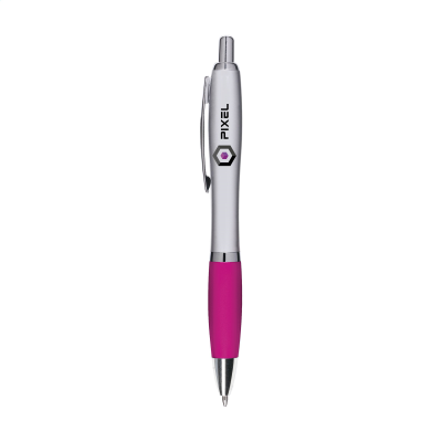 Picture of ATHOS SILVER PEN in Pink.