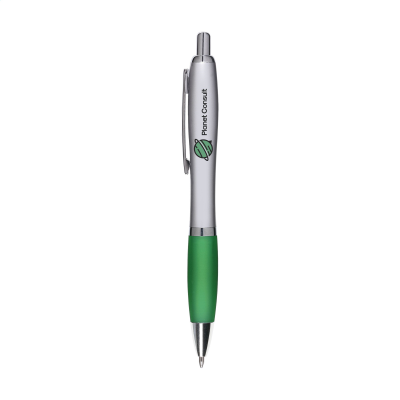 Picture of ATHOS SILVER PEN in Green.